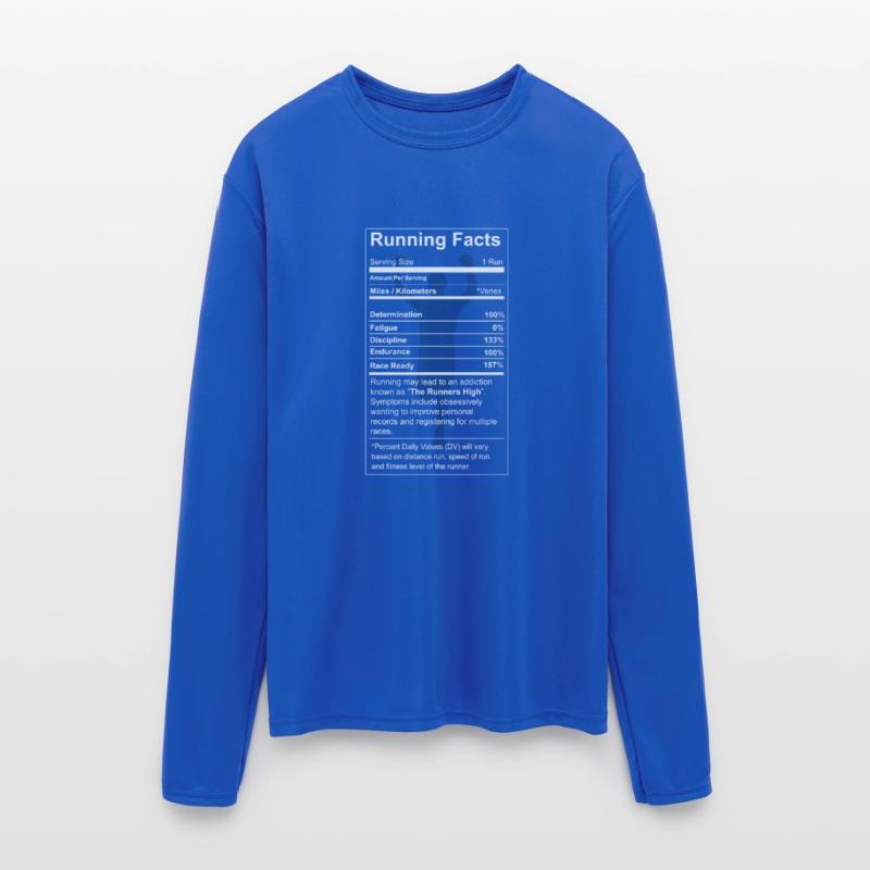 Running - All running facts awesome t-shirt