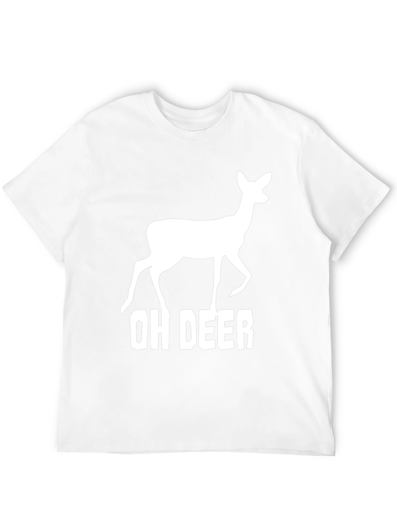 Oh Deer Graphic Tee - Funny Animal T-Shirt