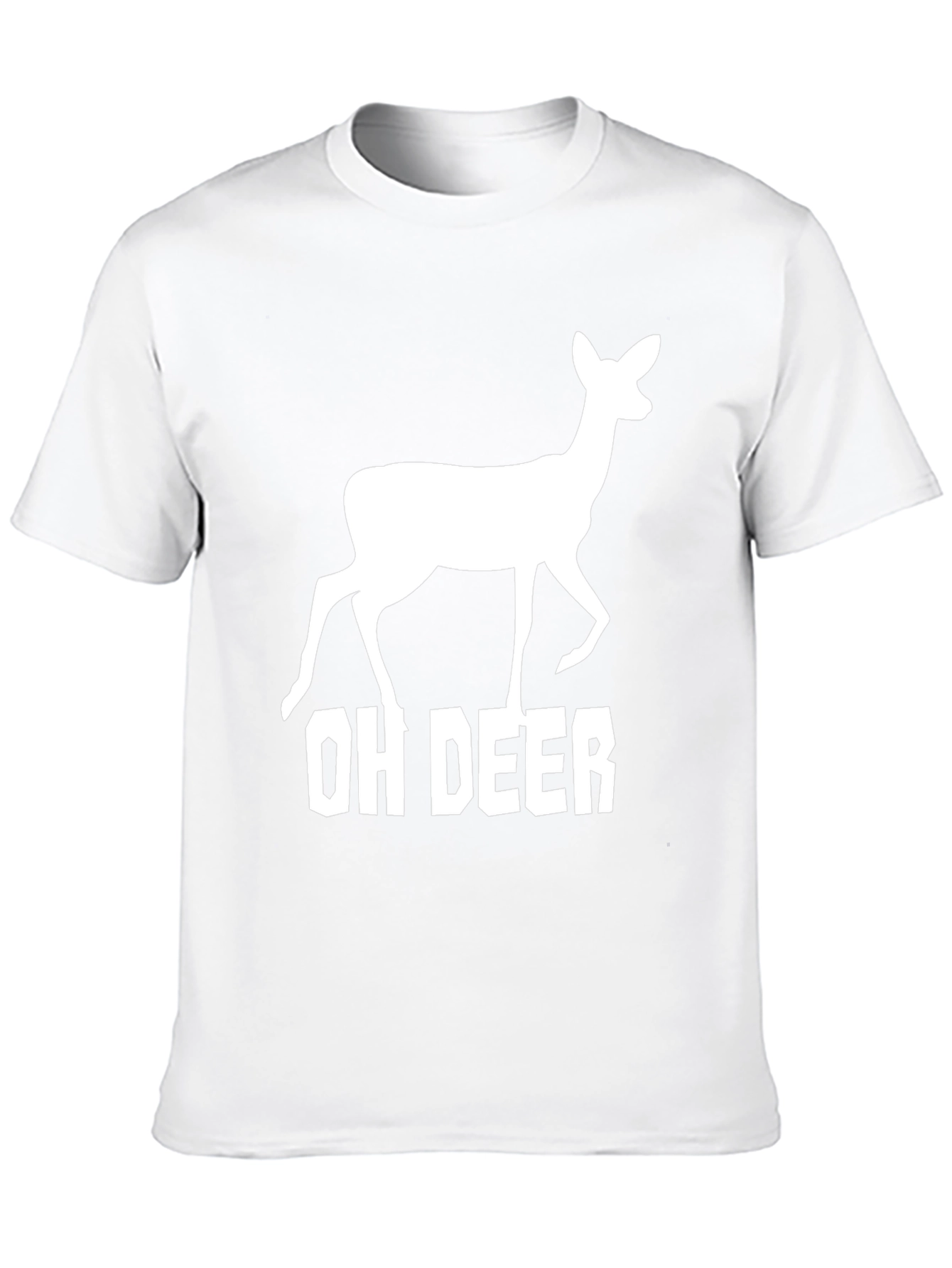 Oh Deer Graphic Tee - Funny Animal T-Shirt
