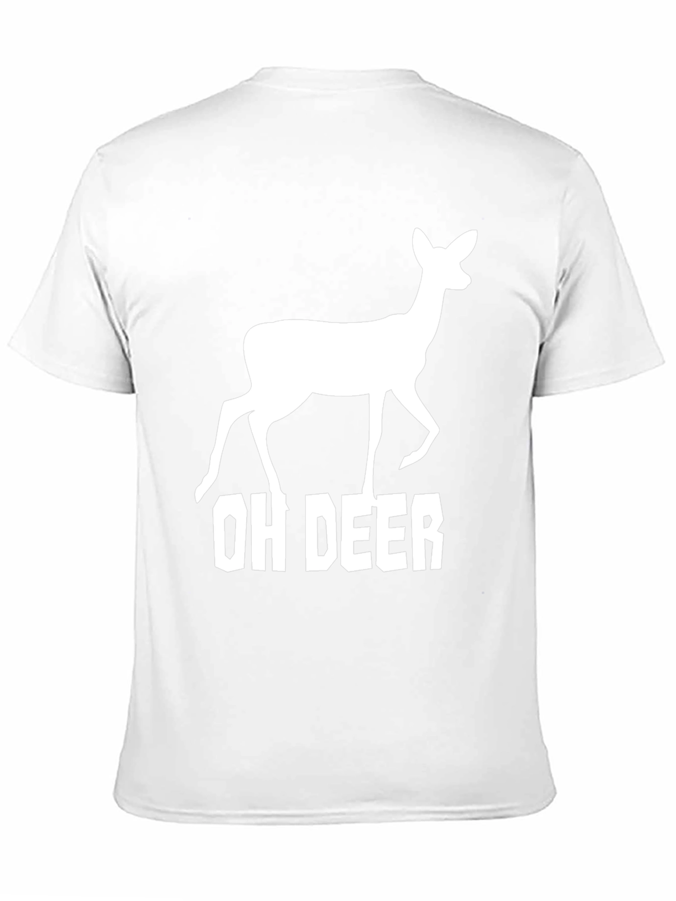 Oh Deer Graphic Tee - Funny Animal T-Shirt