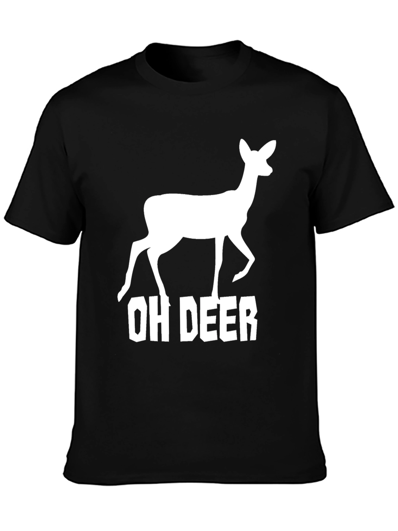 Oh Deer Graphic Tee - Funny Animal T-Shirt