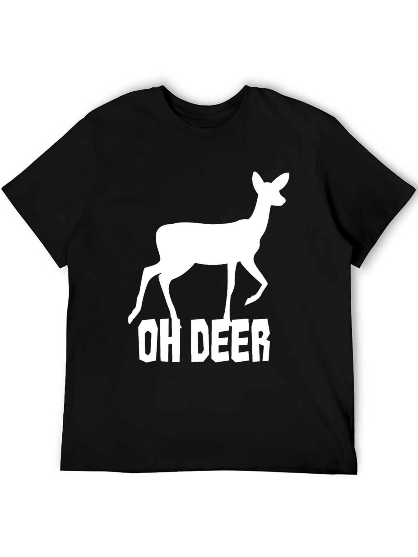 Oh Deer Graphic Tee - Funny Animal T-Shirt
