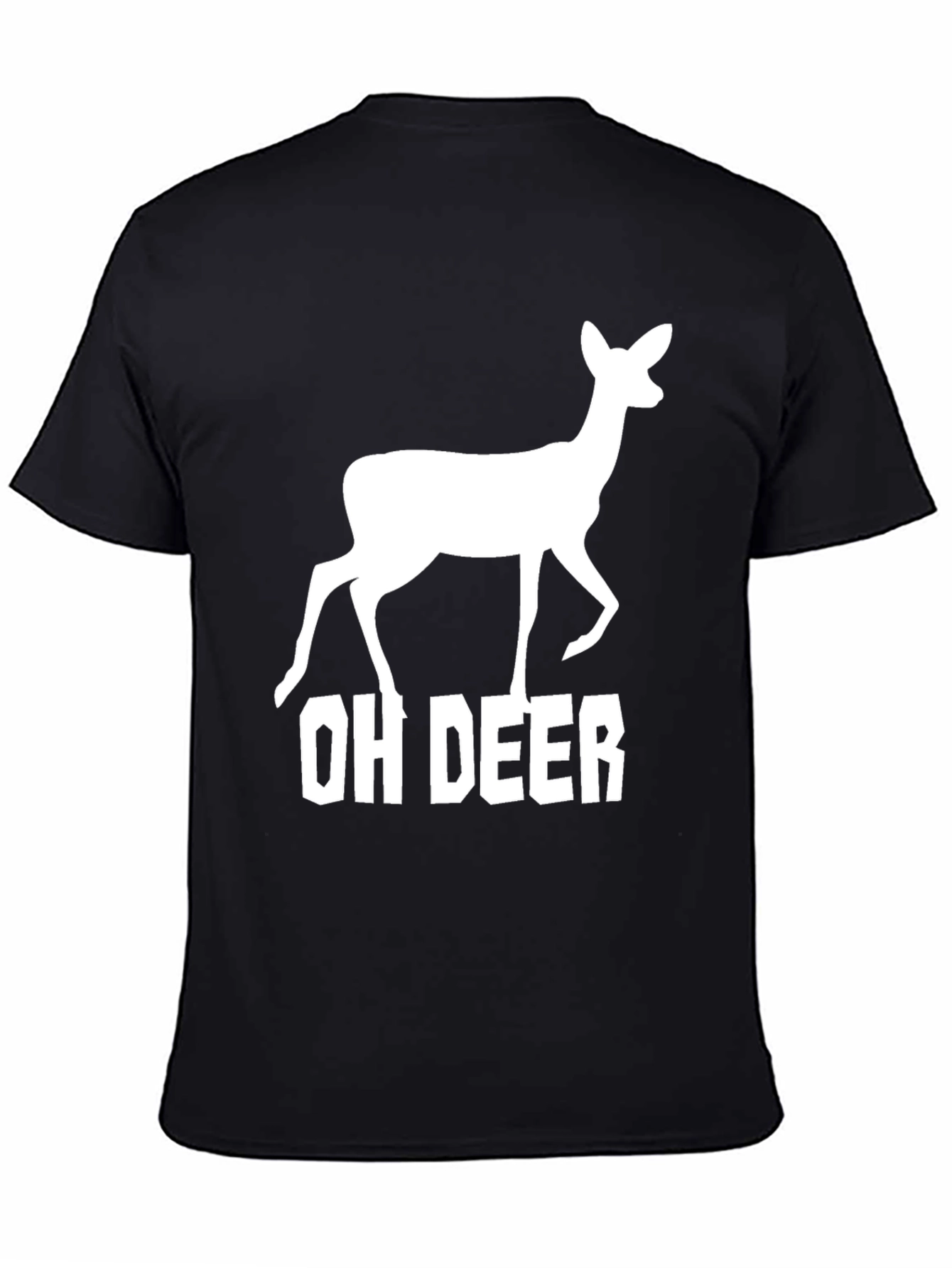 Oh Deer Graphic Tee - Funny Animal T-Shirt