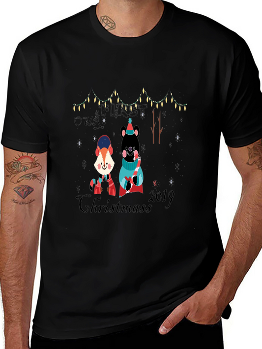 Festive First Christmas 2019 Graphic Tee