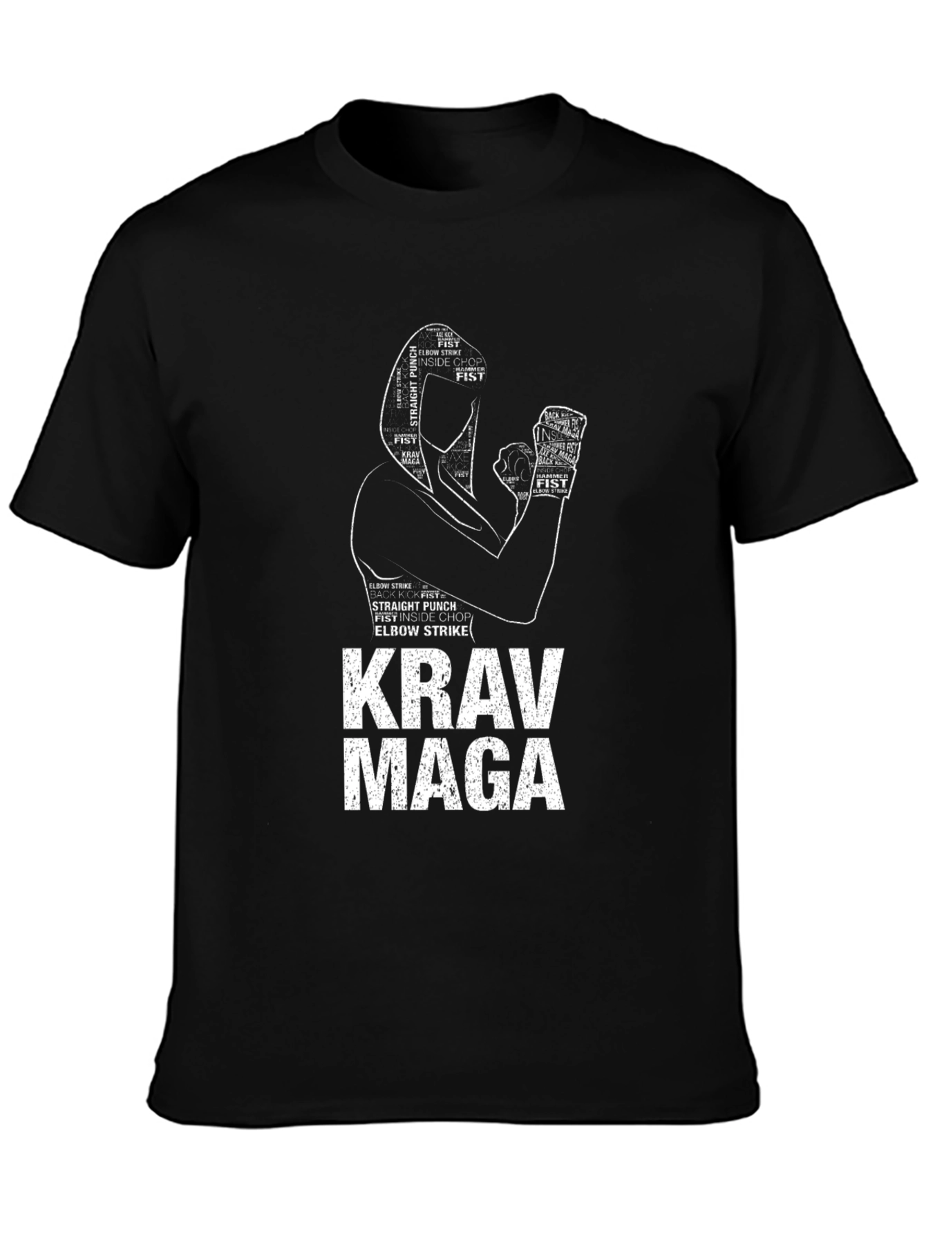 Krav Maga Graphic T-Shirt - Martial Arts Training Tee