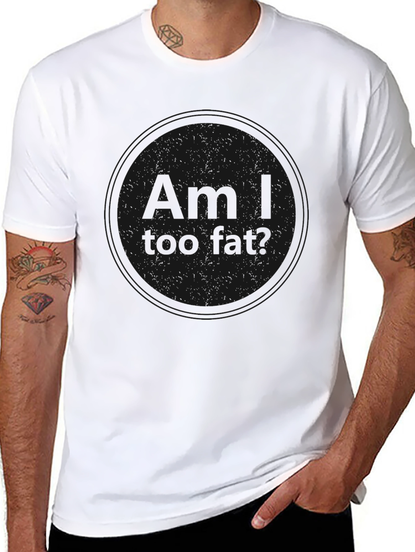 Mens Classic Black Short Sleeve T-Shirt
