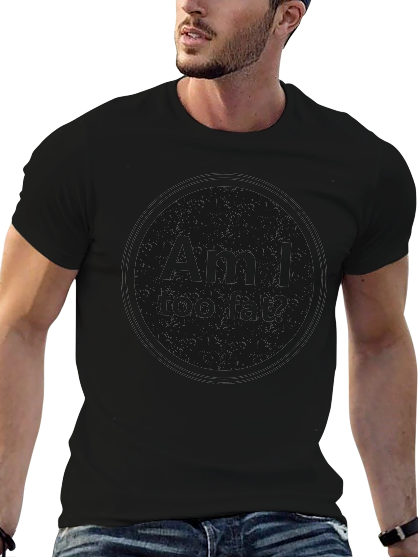 Mens Classic Black Short Sleeve T-Shirt