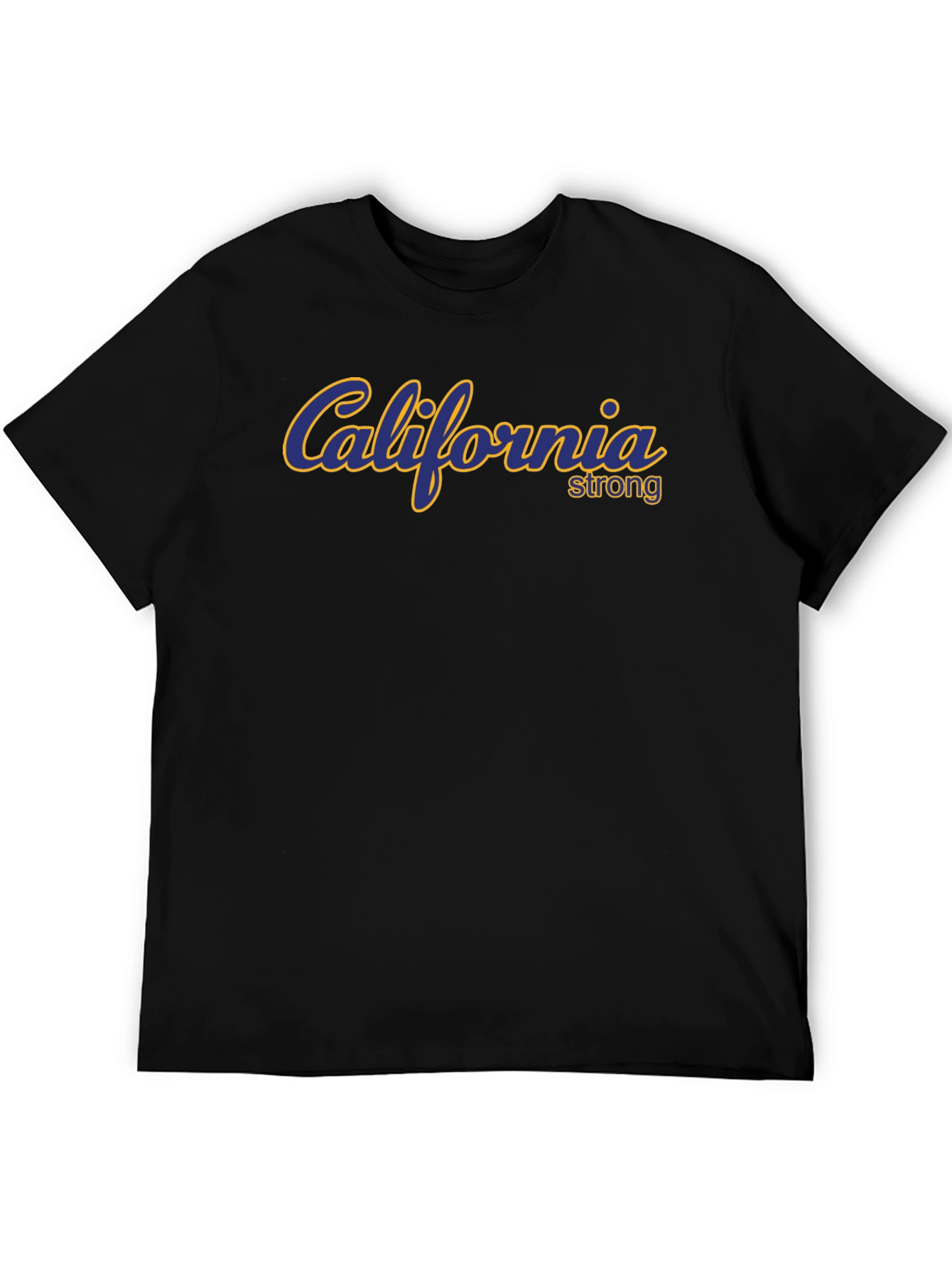 California Strong Graphic T-Shirt - Black