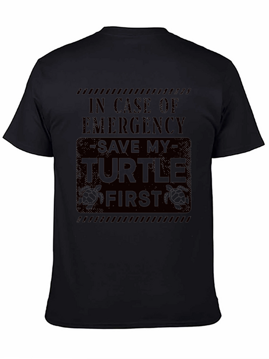 Save My Turtle First Graphic T-Shirt