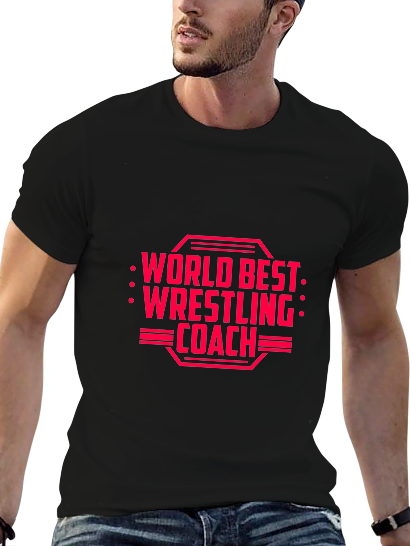 Worlds Best Wrestling Coach T-Shirt
