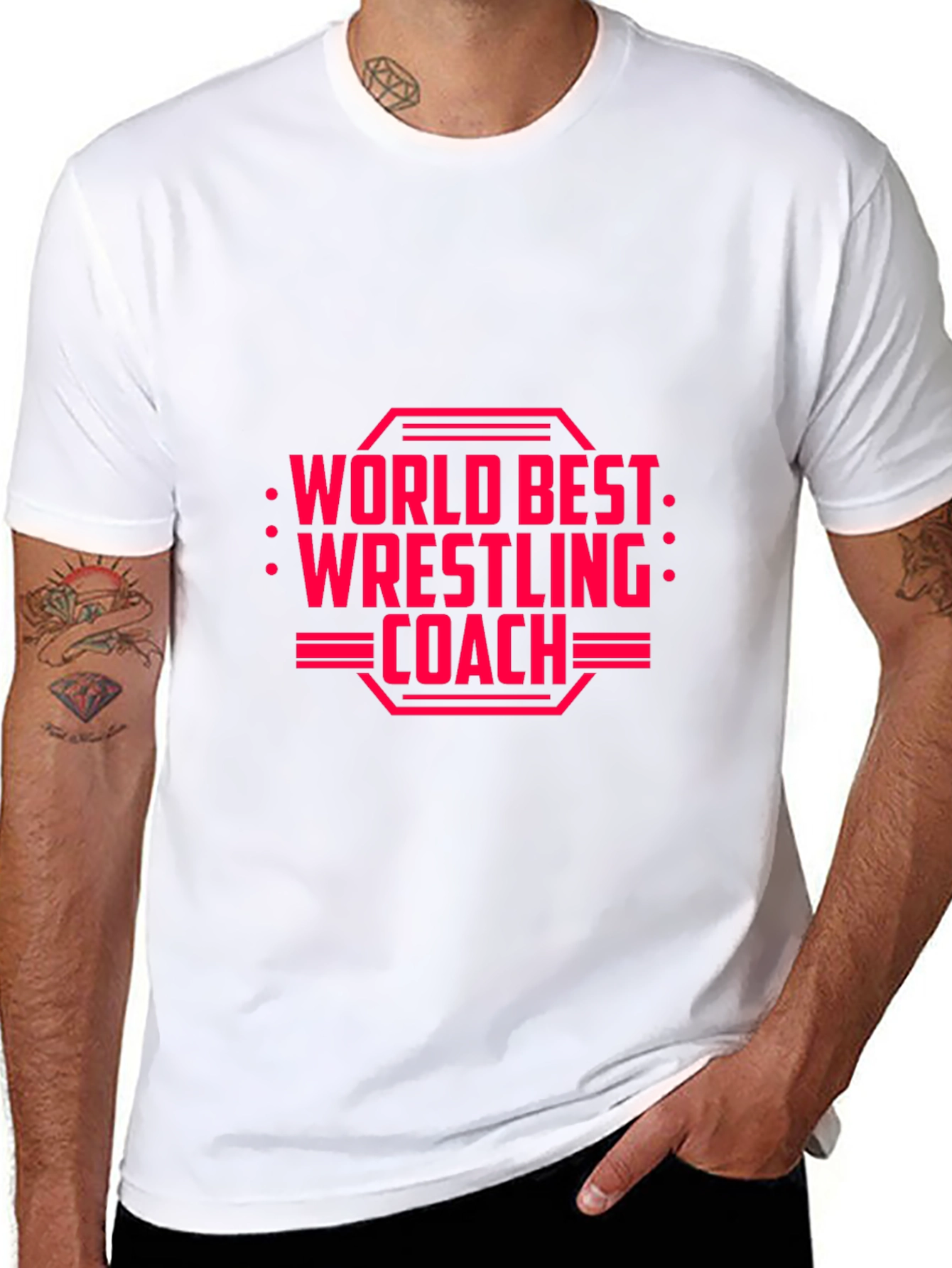 Worlds Best Wrestling Coach T-Shirt