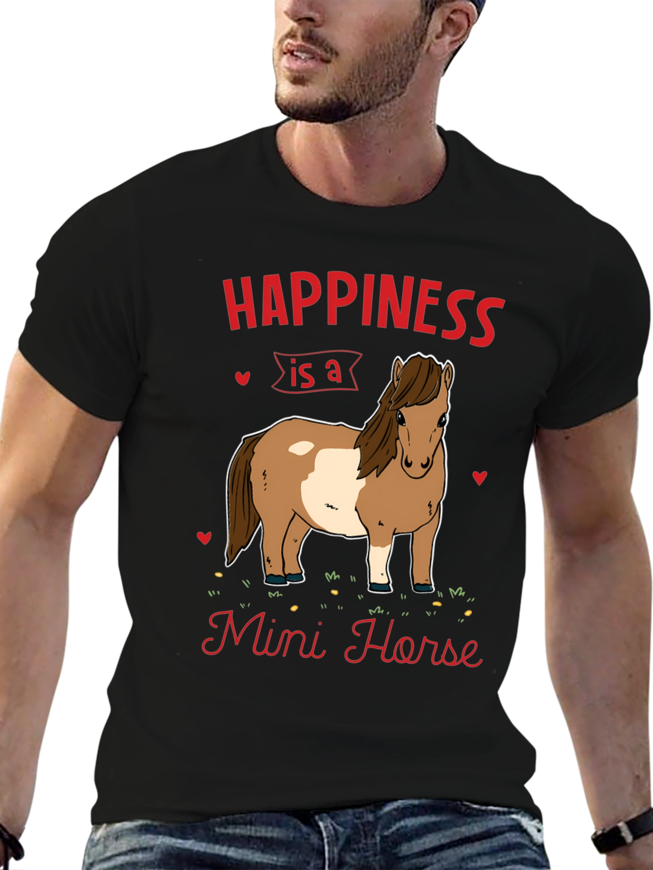 Happiness Mini Horse T-Shirt