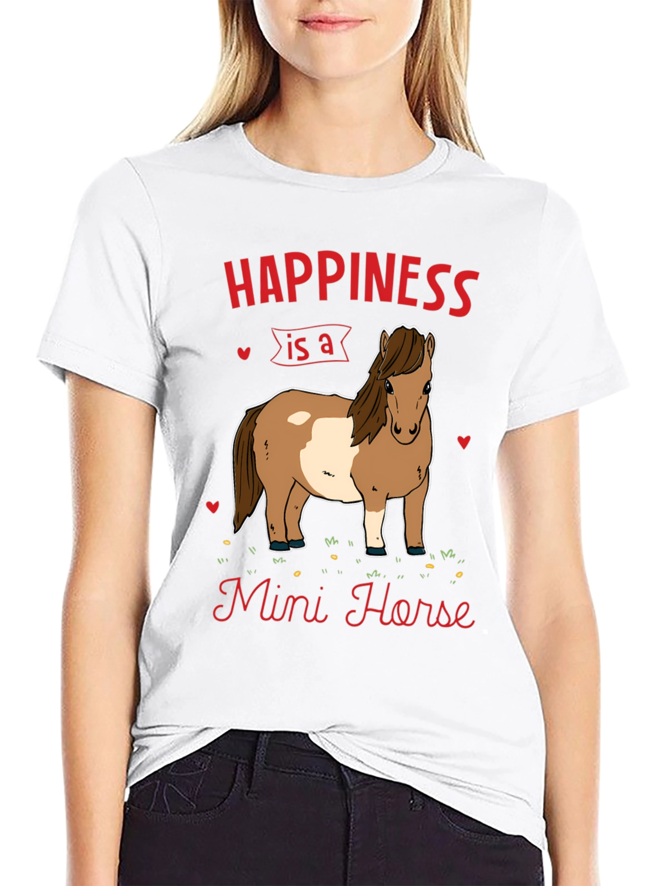 Happiness Mini Horse T-Shirt