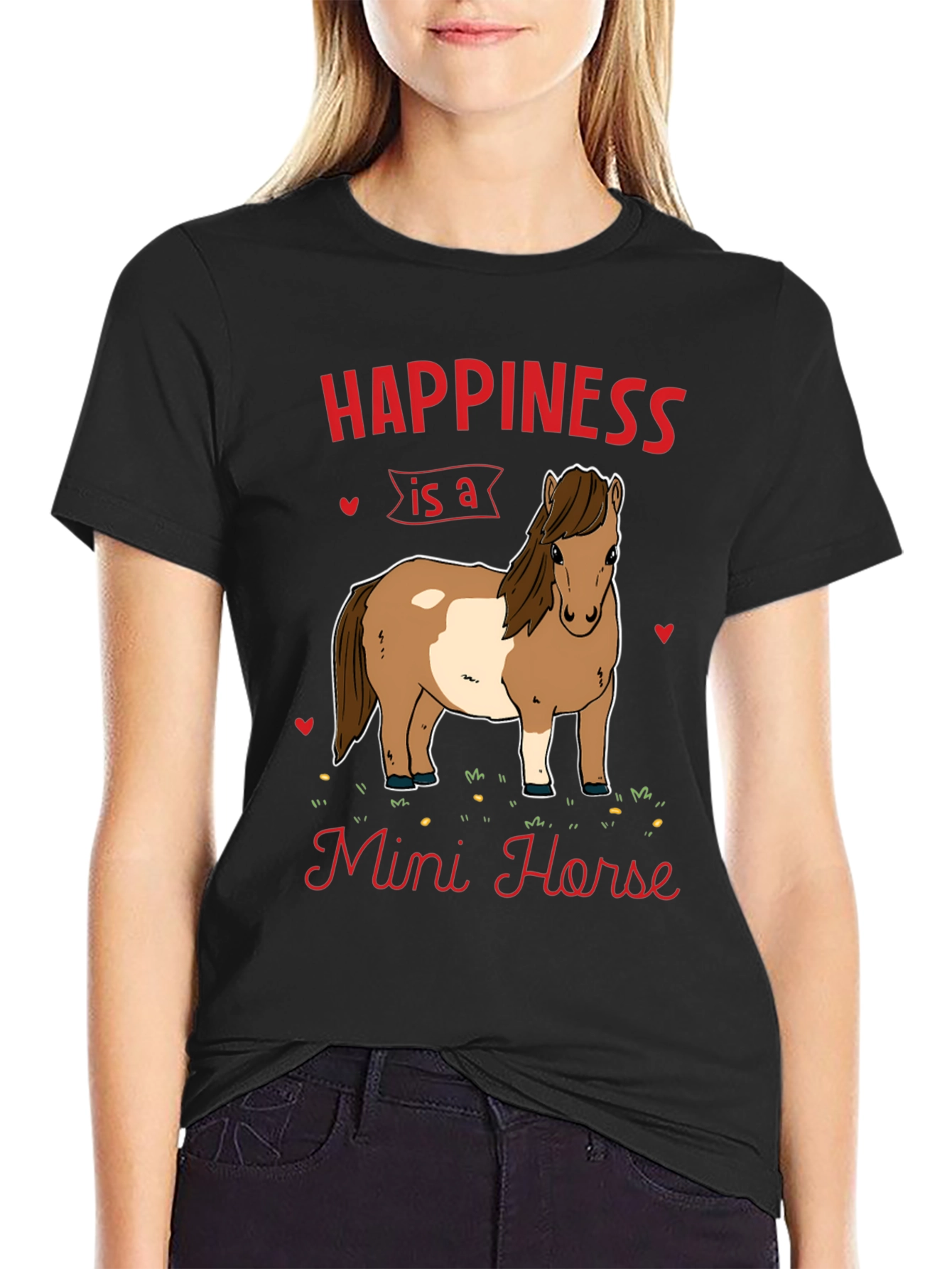 Happiness Mini Horse T-Shirt