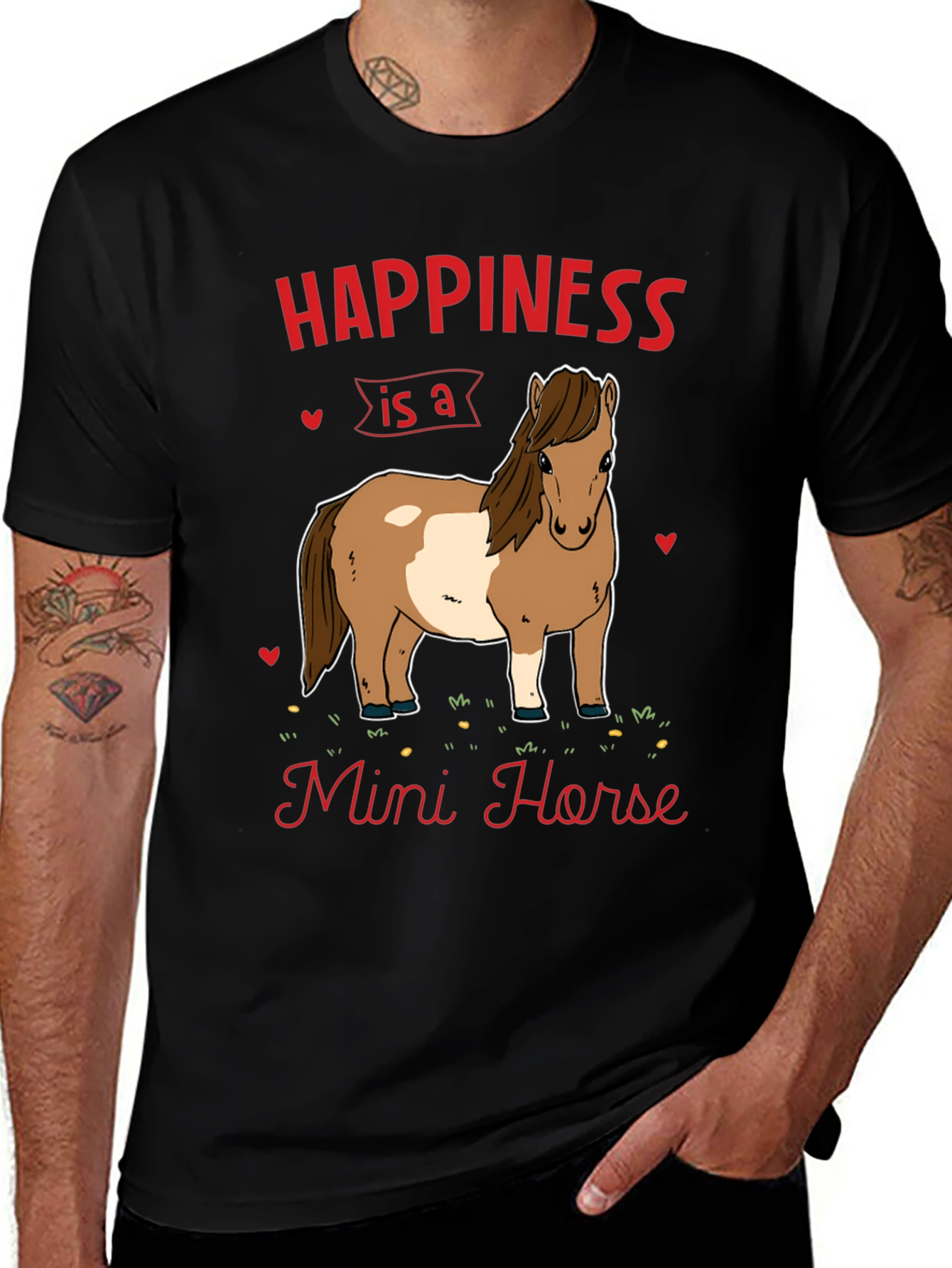Happiness Mini Horse T-Shirt