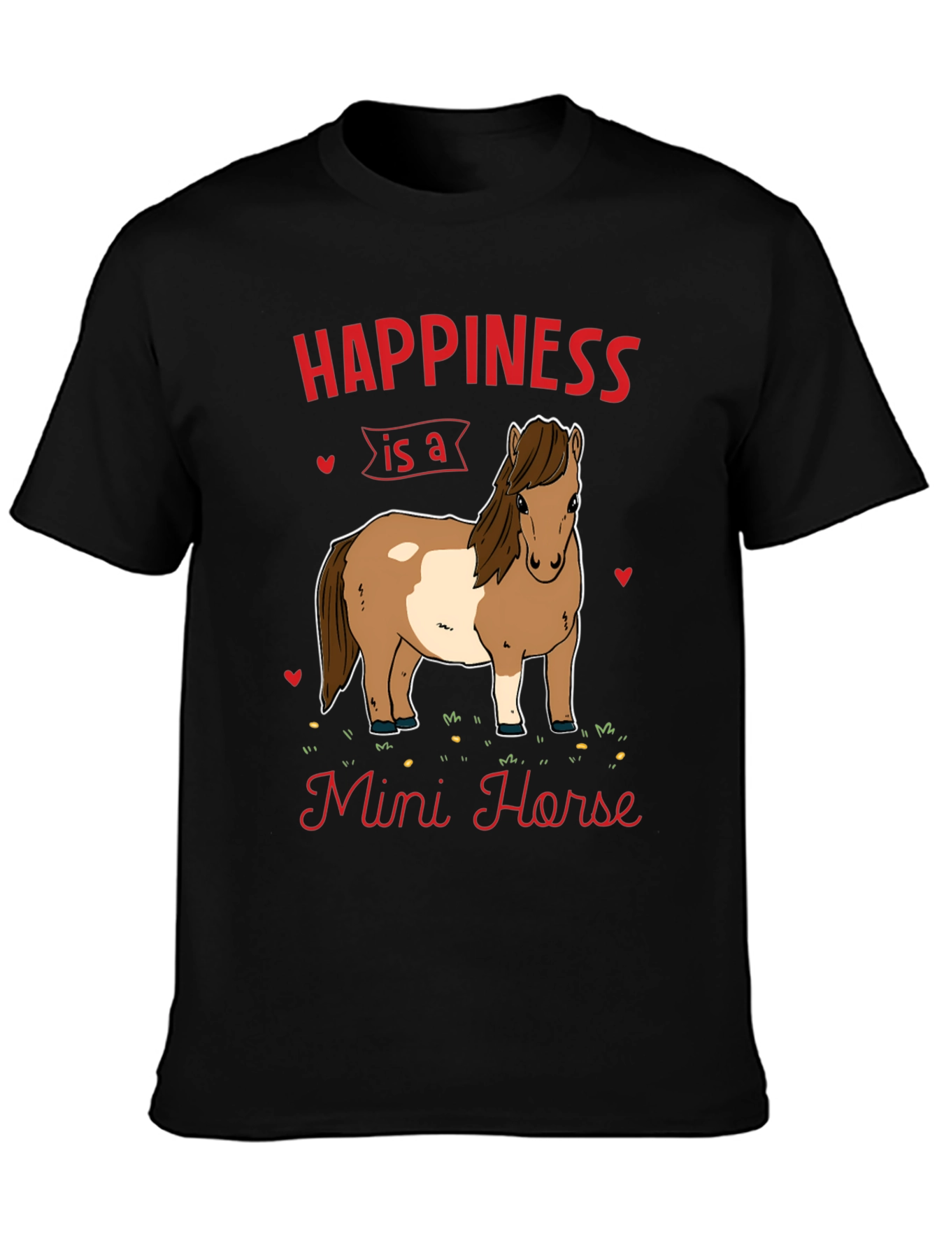 Happiness Mini Horse T-Shirt