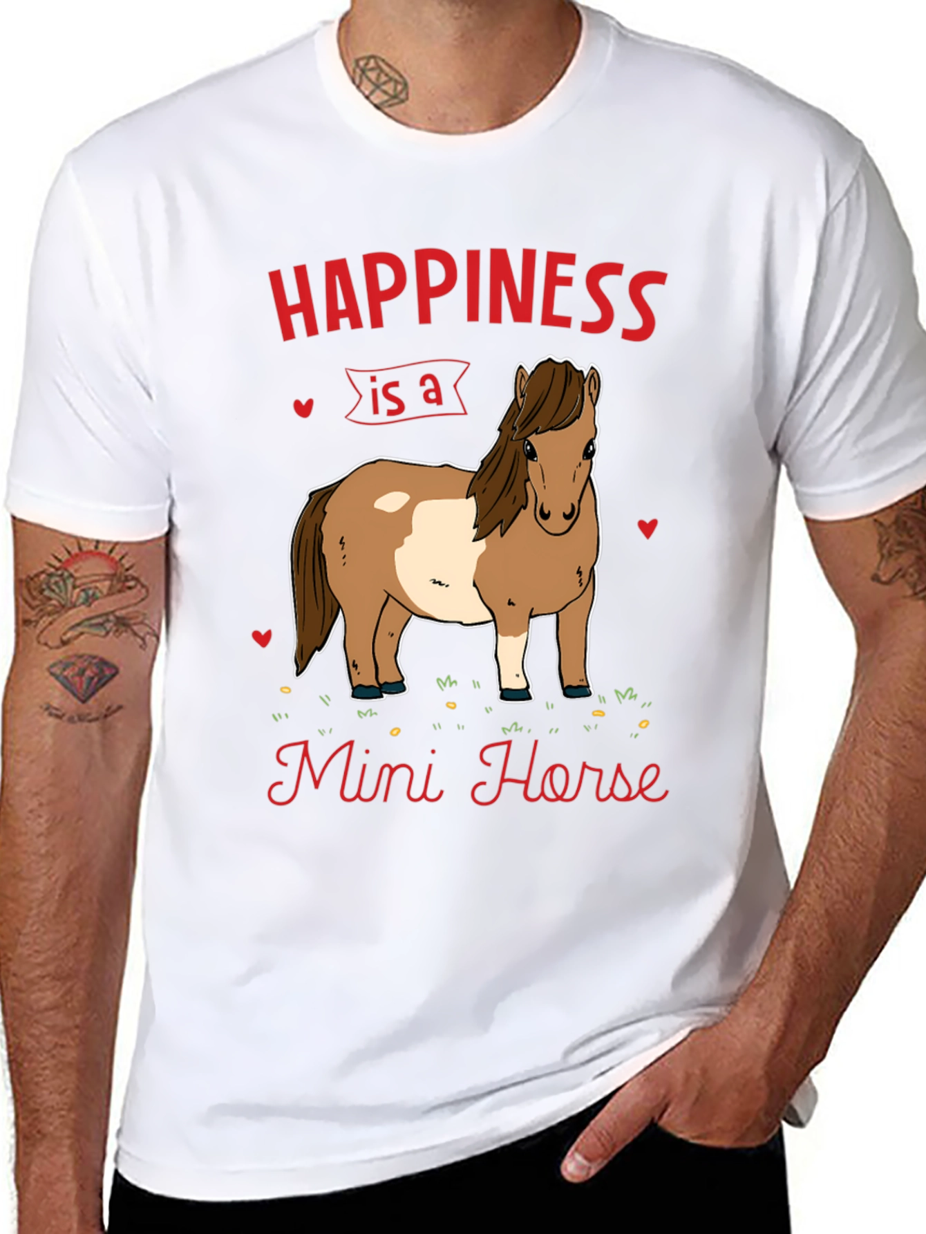Happiness Mini Horse T-Shirt
