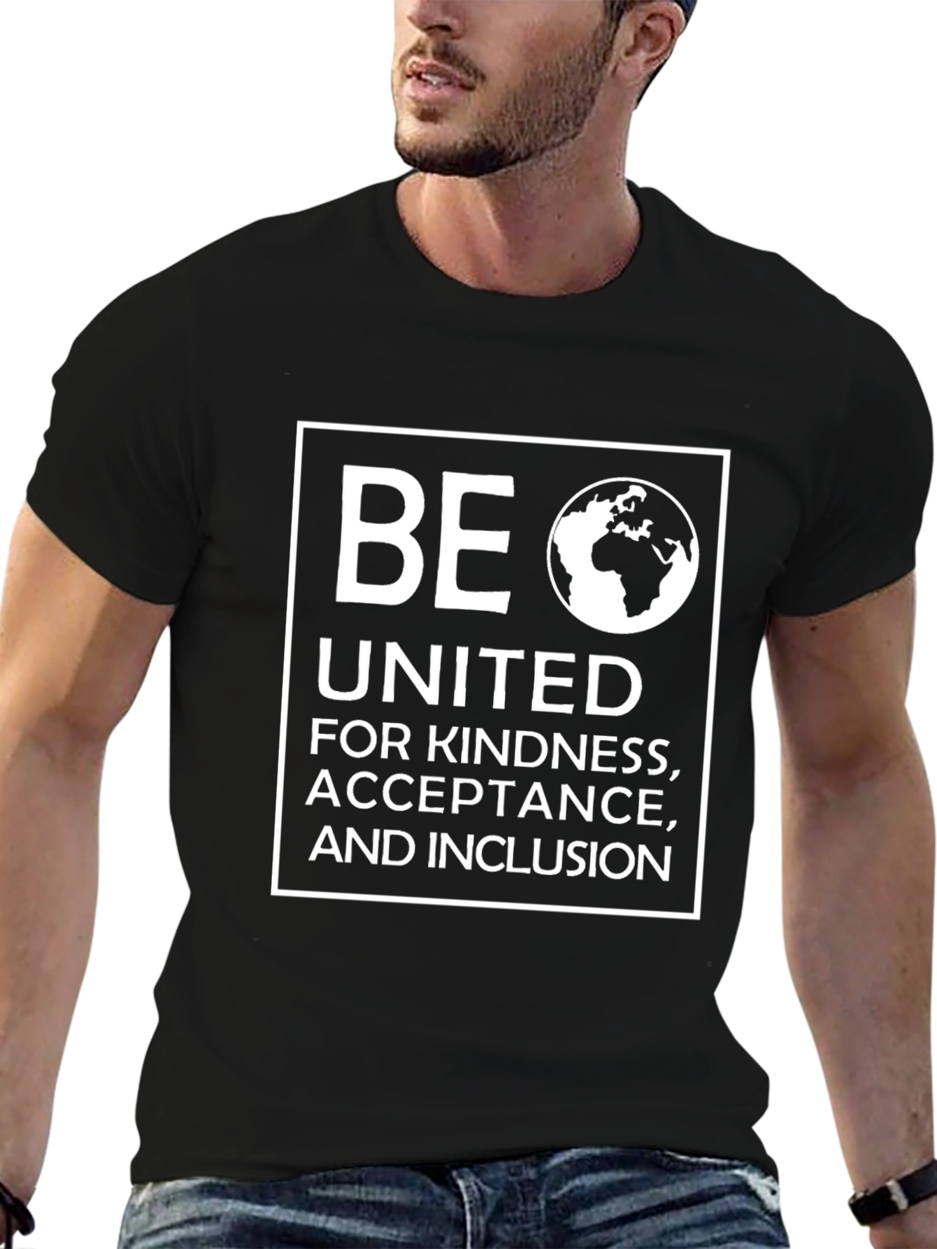 Be United Graphic T-Shirt - Kindness Acceptance Inclusion