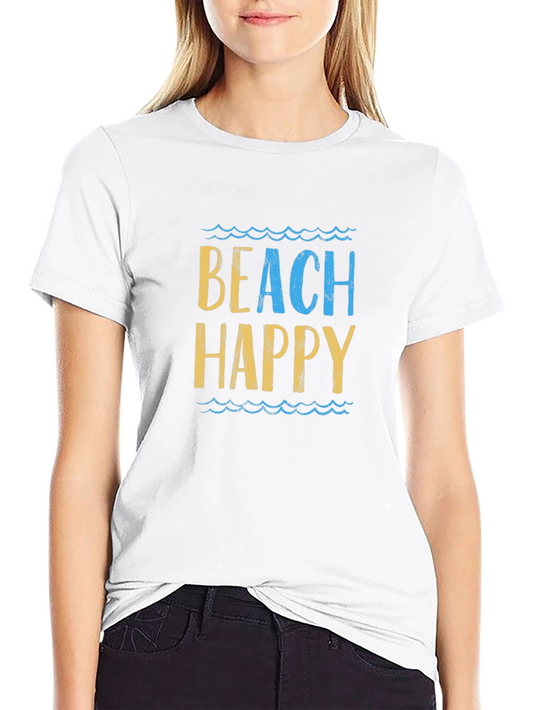 Beach Happy Graphic T-Shirt - Relaxed Fit