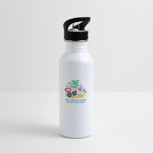 salt in the air, sand in my ear