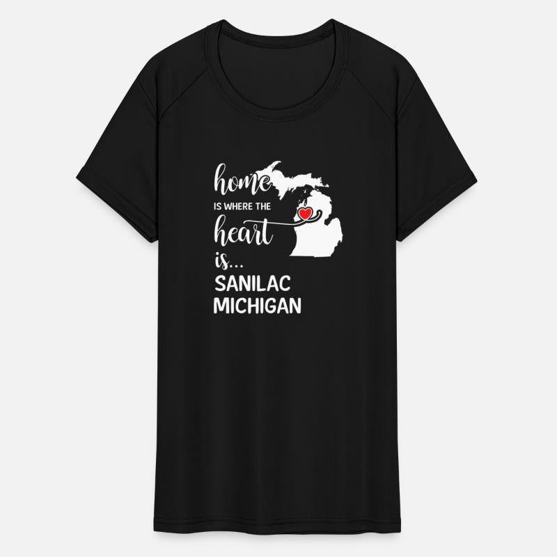 Sanilac County Michigan Is Where My Heart Is Gift