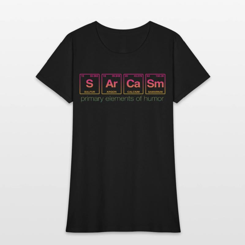 SARCASM - with elements of the periodic table