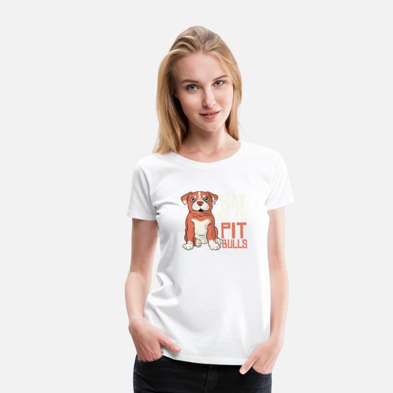 Say No To Pit Bulls Funny Pit Bull T Shirt