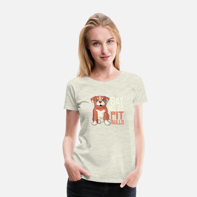 Say No To Pit Bulls Funny Pit Bull T Shirt