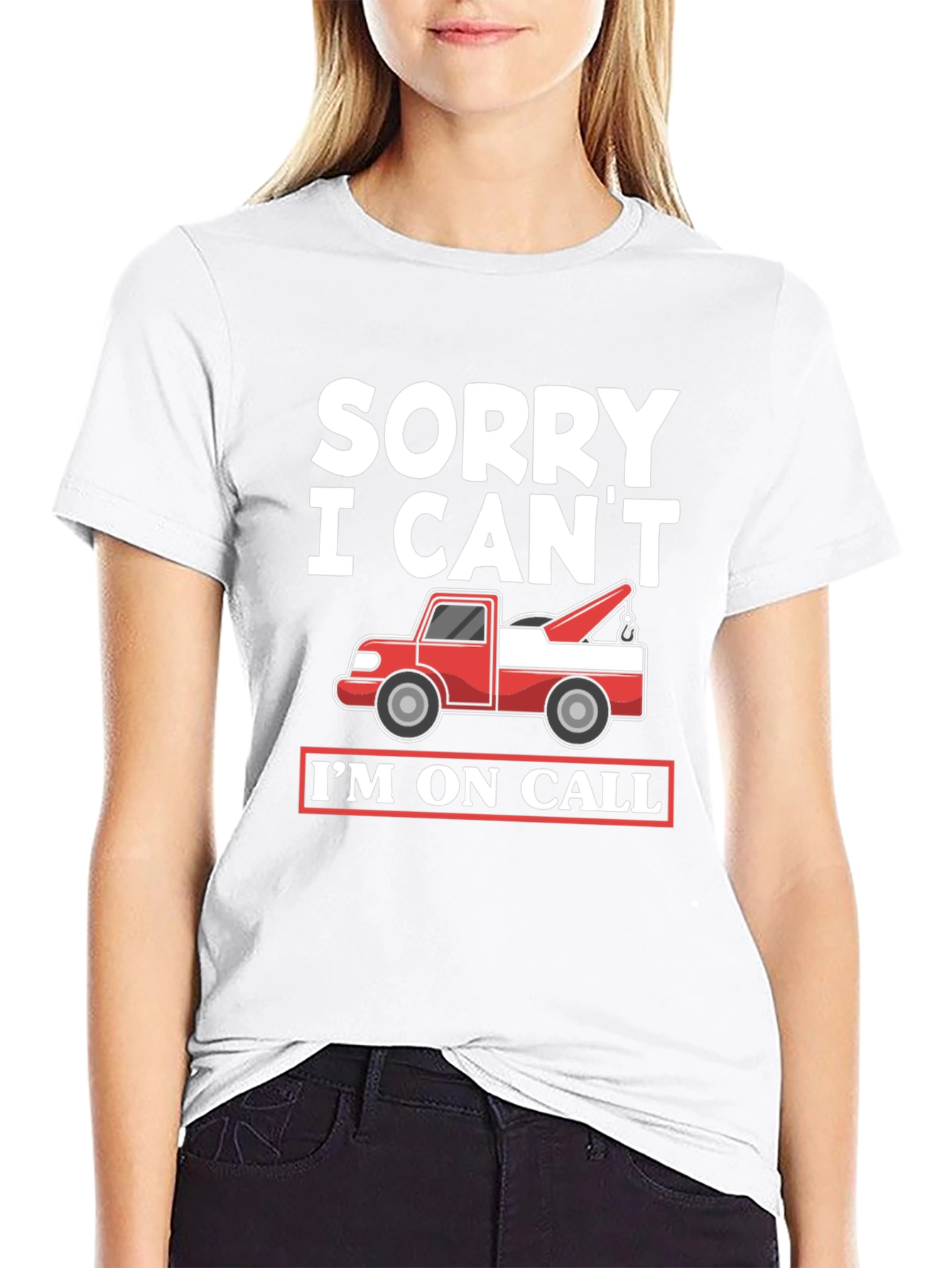 On Call Tow Truck Graphic Tee