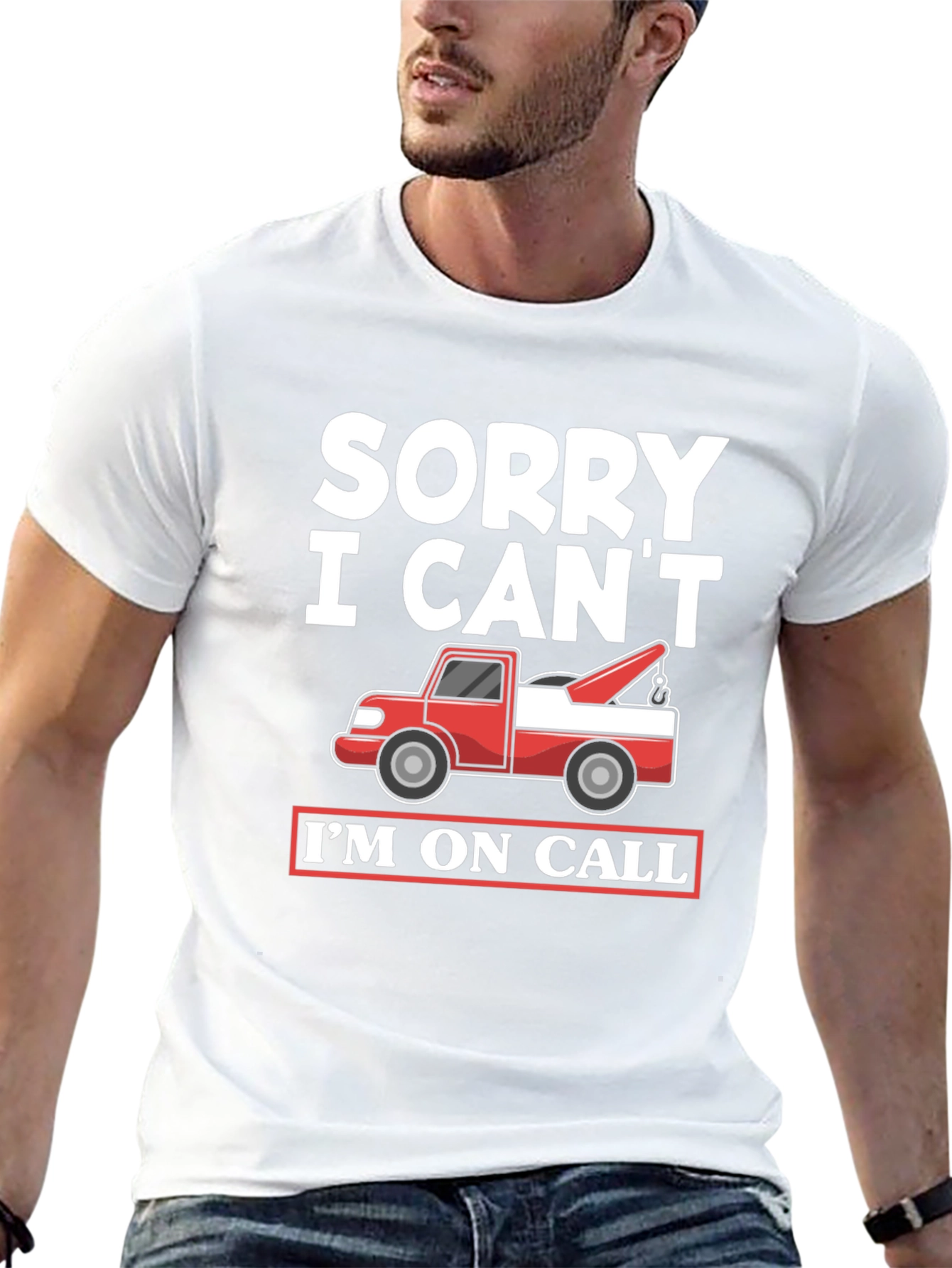 On Call Tow Truck Graphic Tee