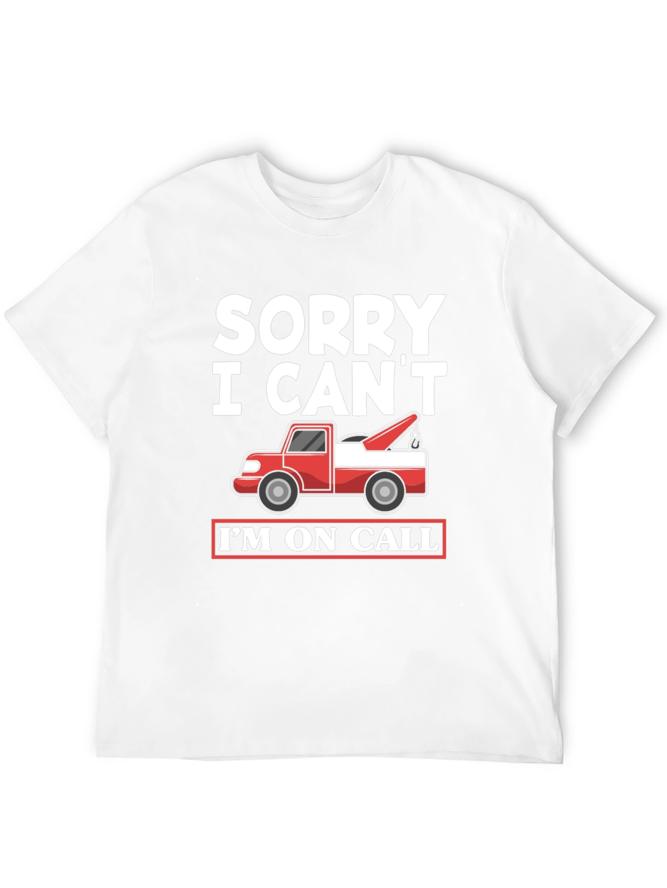 On Call Tow Truck Graphic Tee