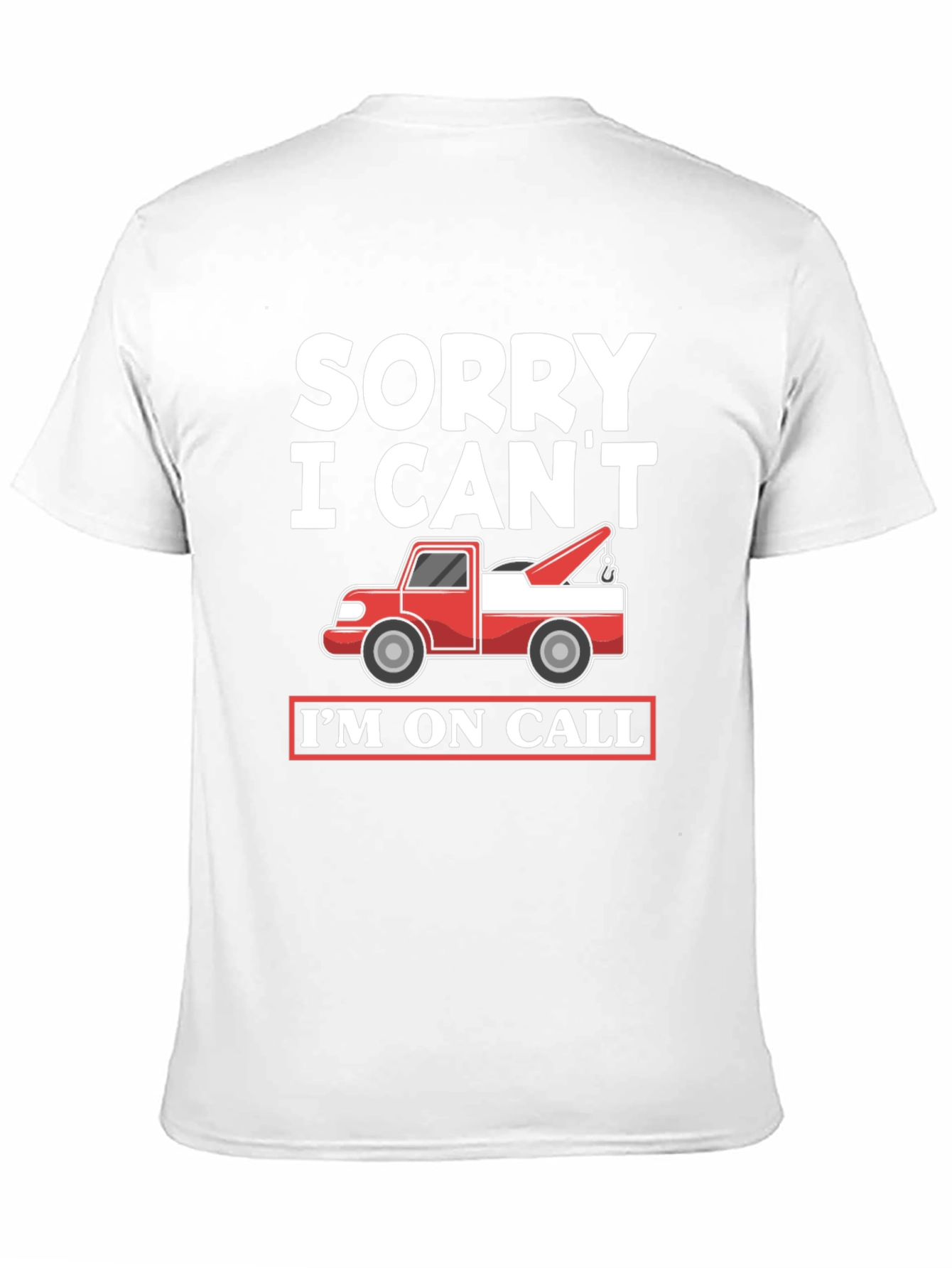 On Call Tow Truck Graphic Tee
