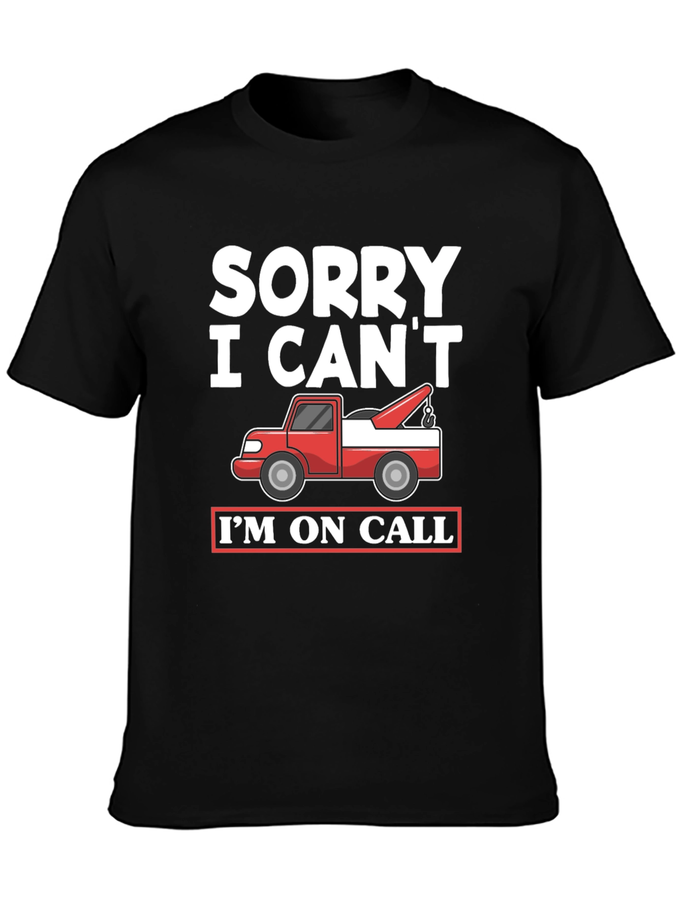 On Call Tow Truck Graphic Tee