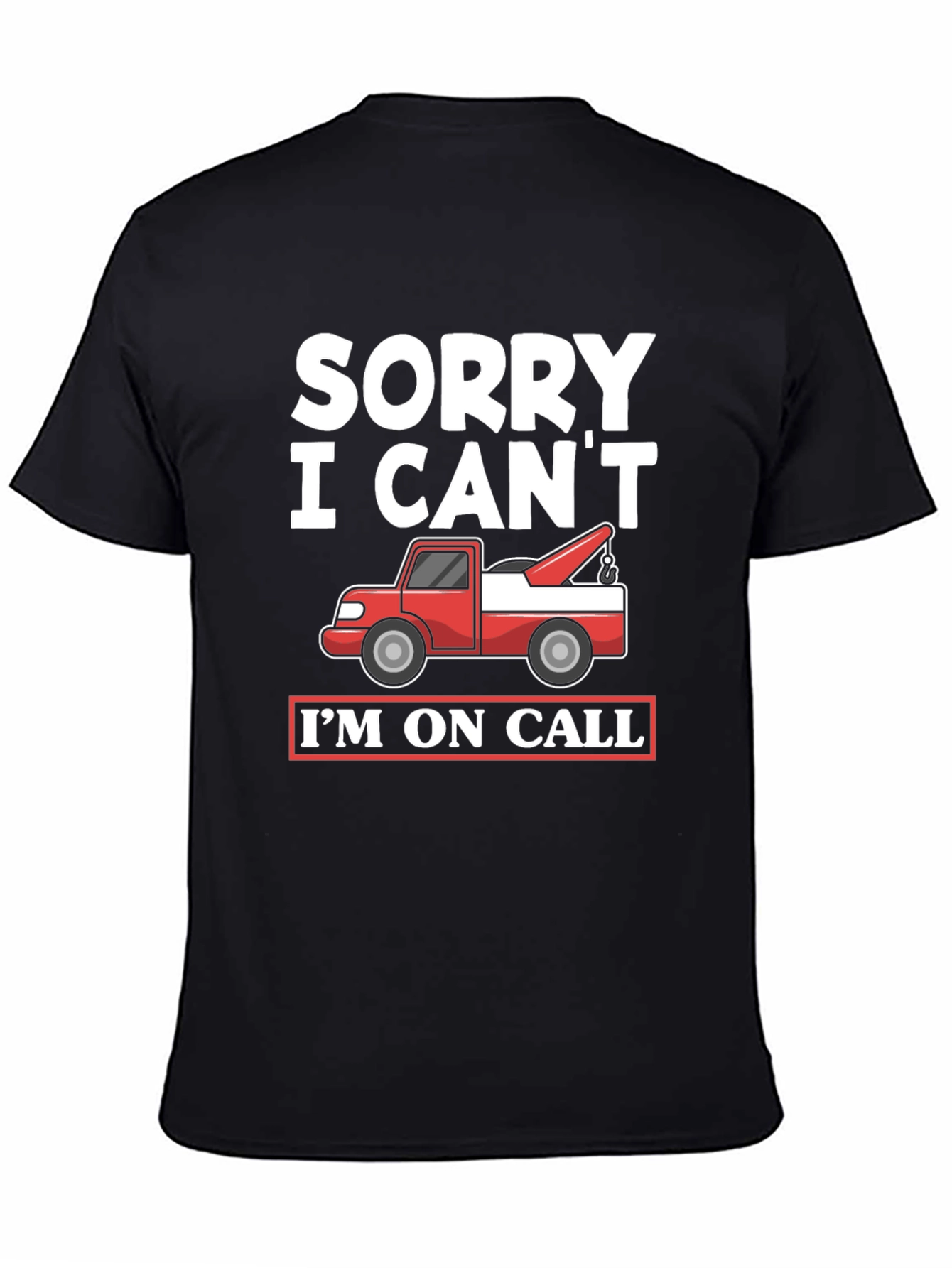 On Call Tow Truck Graphic Tee