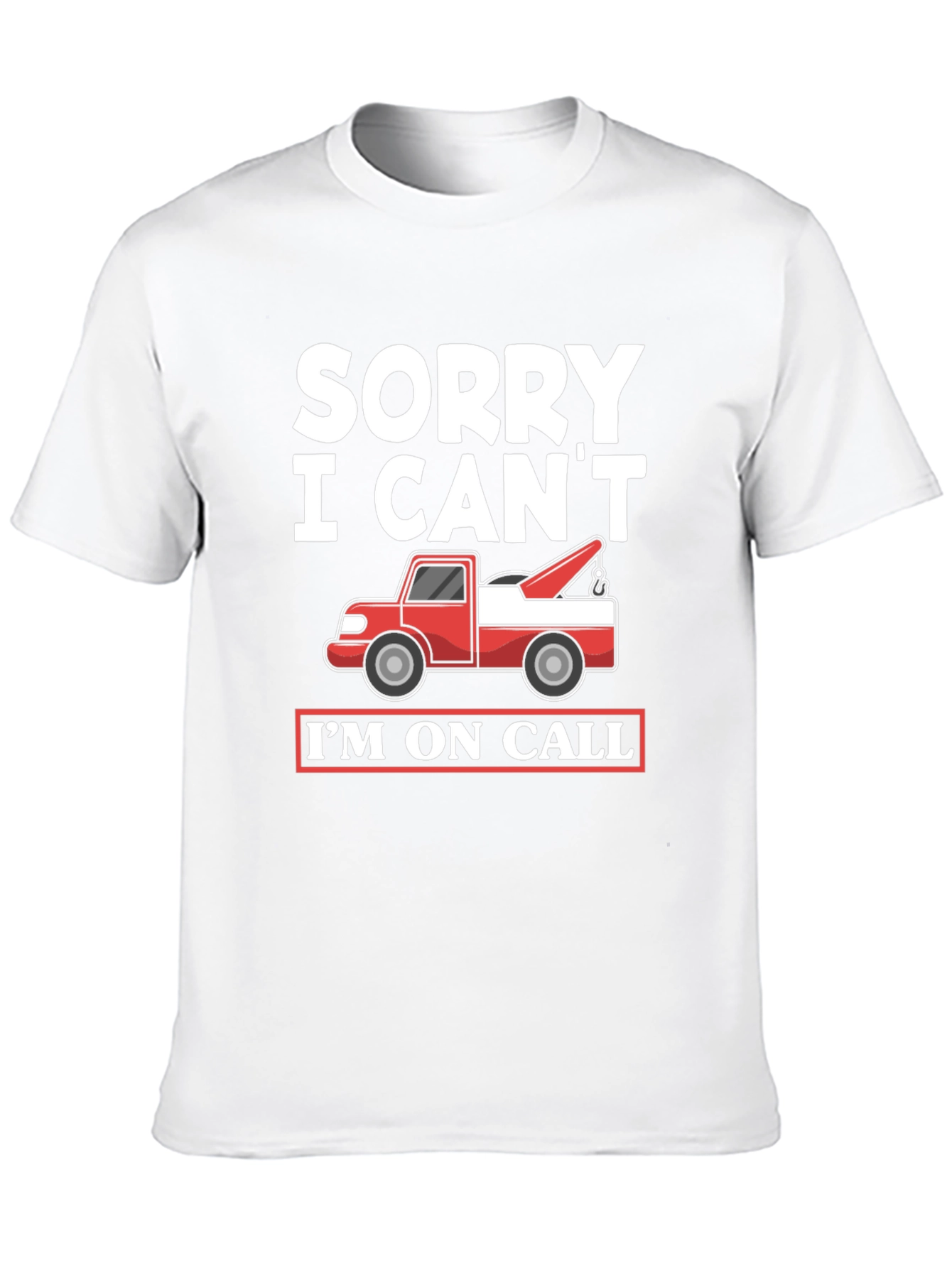 On Call Tow Truck Graphic Tee