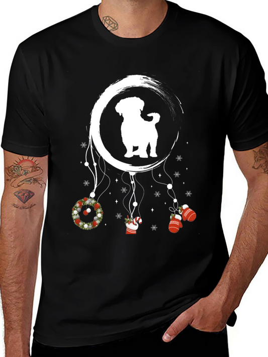 Festive Dog Dreamcatcher T-Shirt
