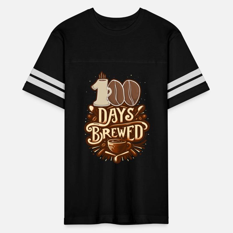 School Shirt, 100 Days Brewed Coffee Bean Coffee