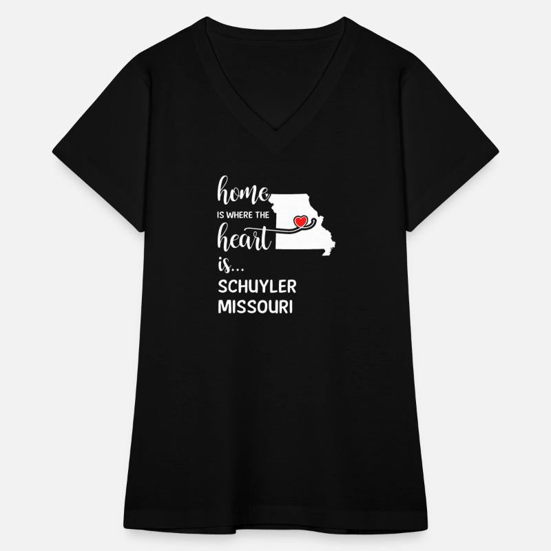 Schuyler County Missouri Is Where My Heart Is Gift