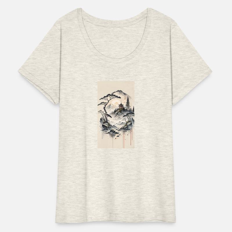 Serenity in the Mountains: A Tranquil Japanese Lan