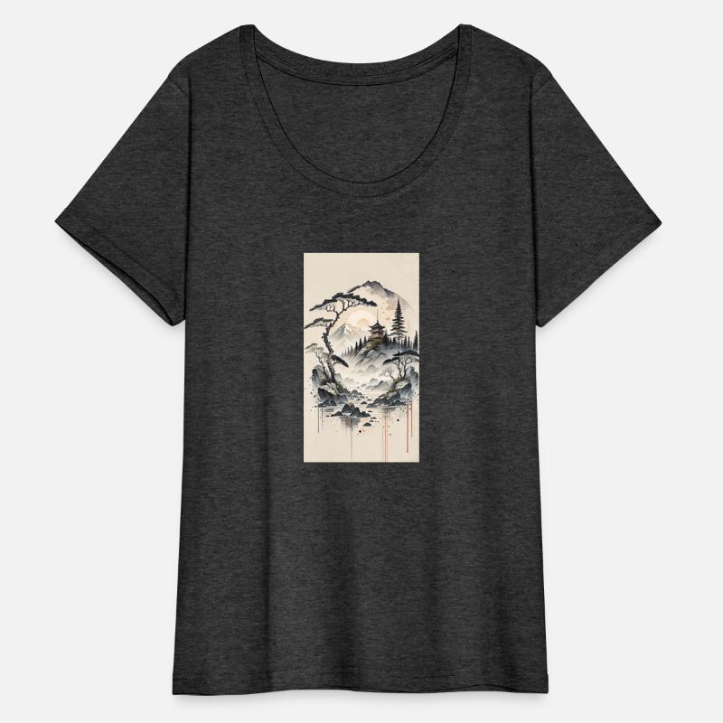 Serenity in the Mountains: A Tranquil Japanese Lan