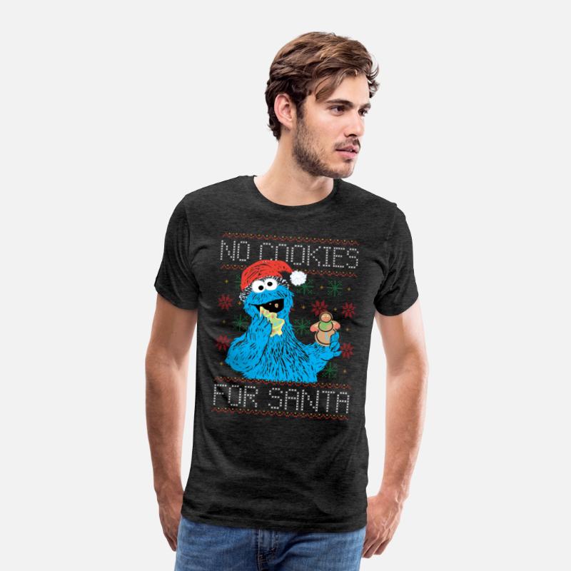Sesame Street No Cookies For Santa Ugly Xmas