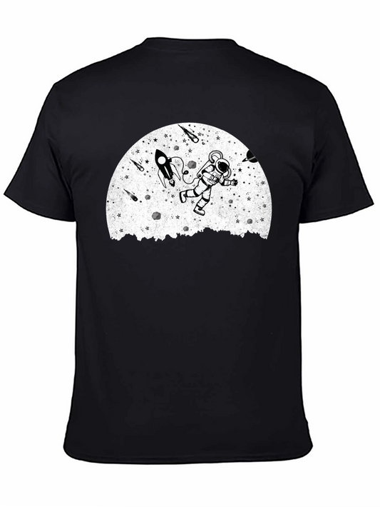Astronaut Moonscape Graphic T-Shirt