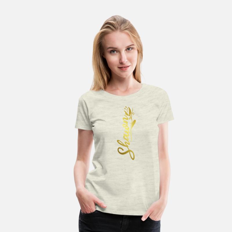 Shawn Name Faux Gold Tulip Flourish