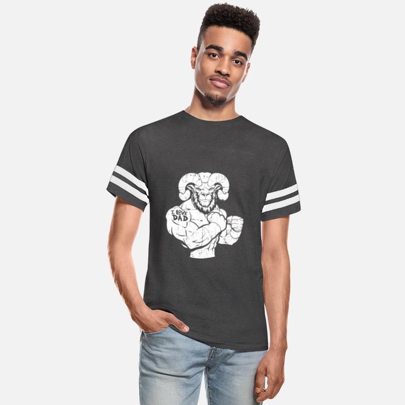 Sheep Biceps Tattoo I Love Dad