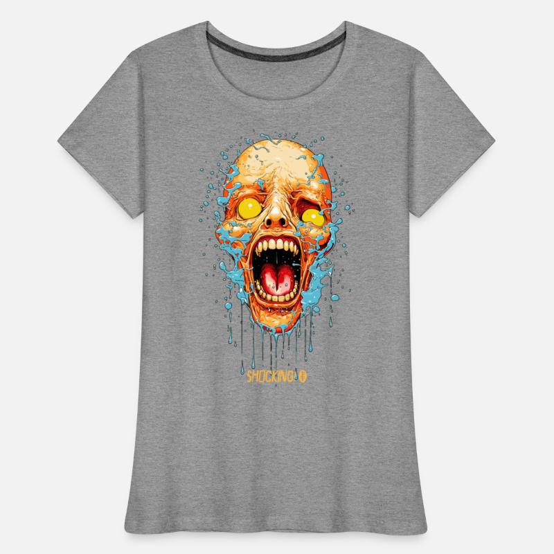 Shocking Expression of Abstract Scare