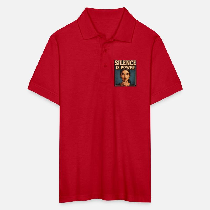 Silent Power Motivational Illustration