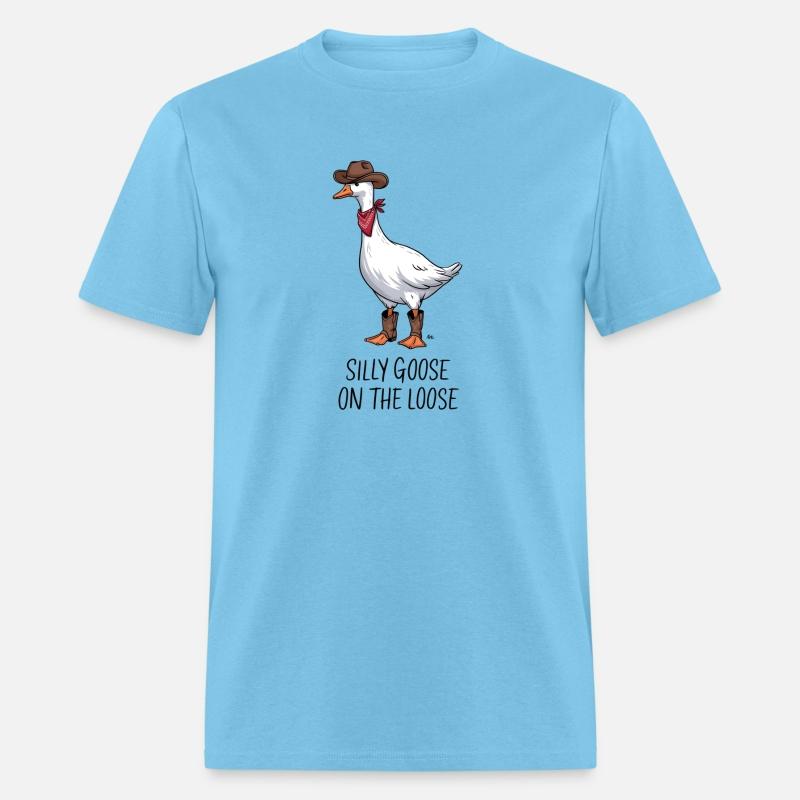 Silly Goose on the Loose Cowboy Goose