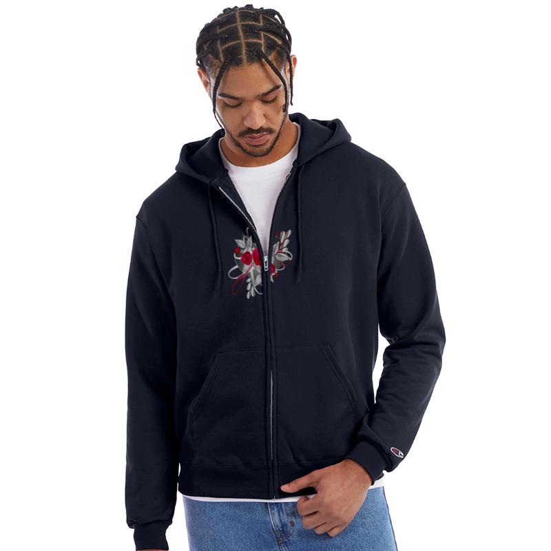 Silver Valentine's Day bouquet with roses