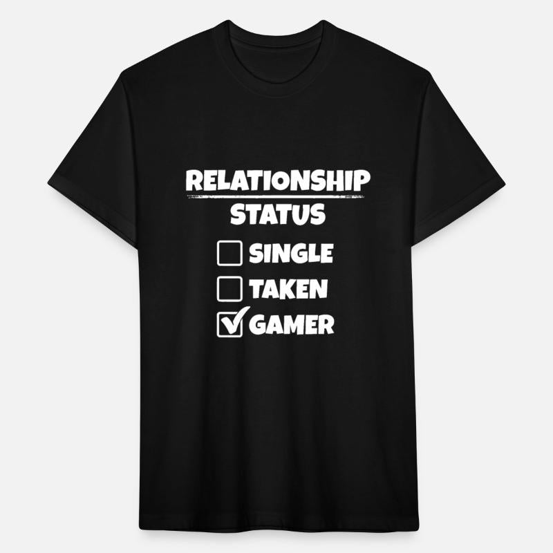 Single Taken Gamer Funny Relationship Status