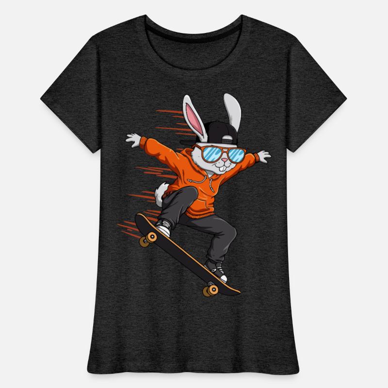Skateboarding Easter Bunny